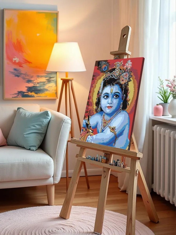 Картина по номерам «Кришна» — картинка 10