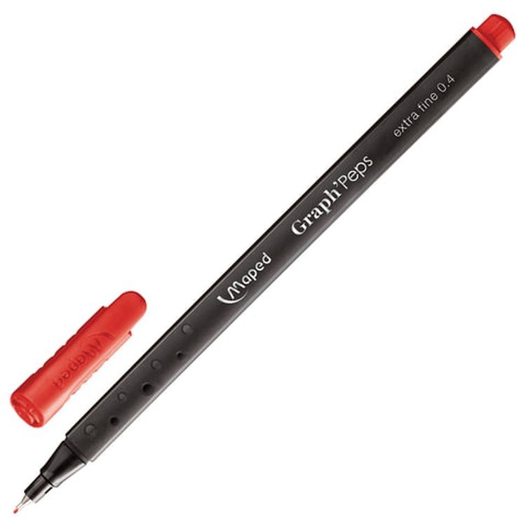 Набор капиллярных ручек (линеров) MAPED «Graph'peps» 20 шт., ассорти — картинка 2
