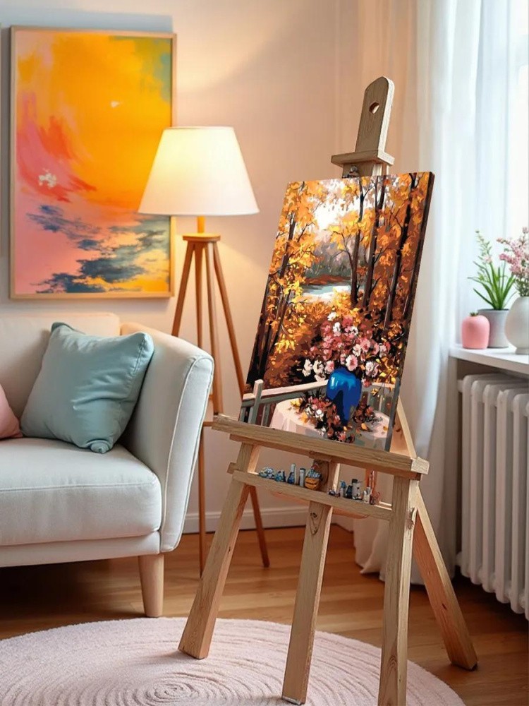 Картина по номерам «Осенний букет» — картинка 10