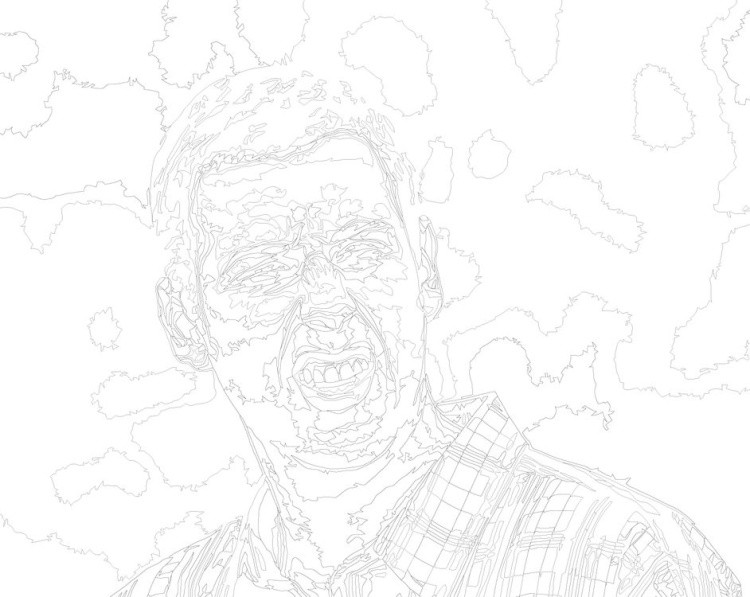 Картина по номерам «Мем: Адам Сэндлер - Отвращение» — картинка 3