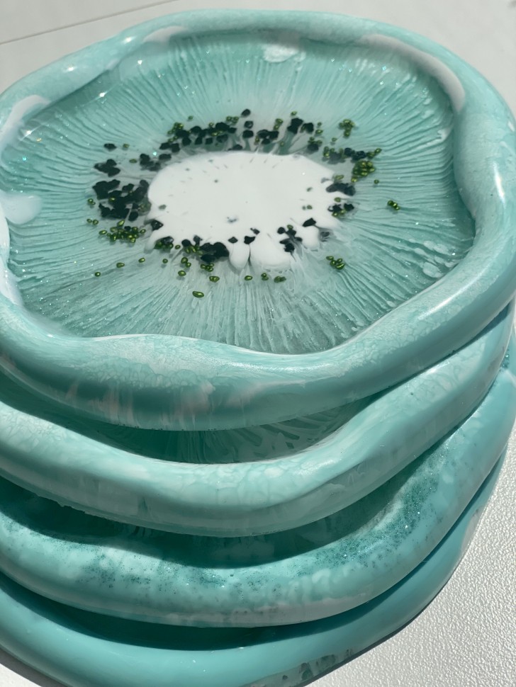 Силиконовый молд - Объемная подставка №1, 19x18см — картинка 3