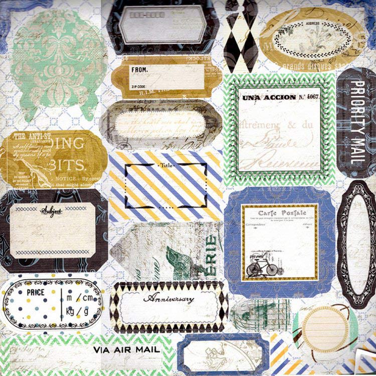 Набор бумаги «Синий сапфир» — картинка 11