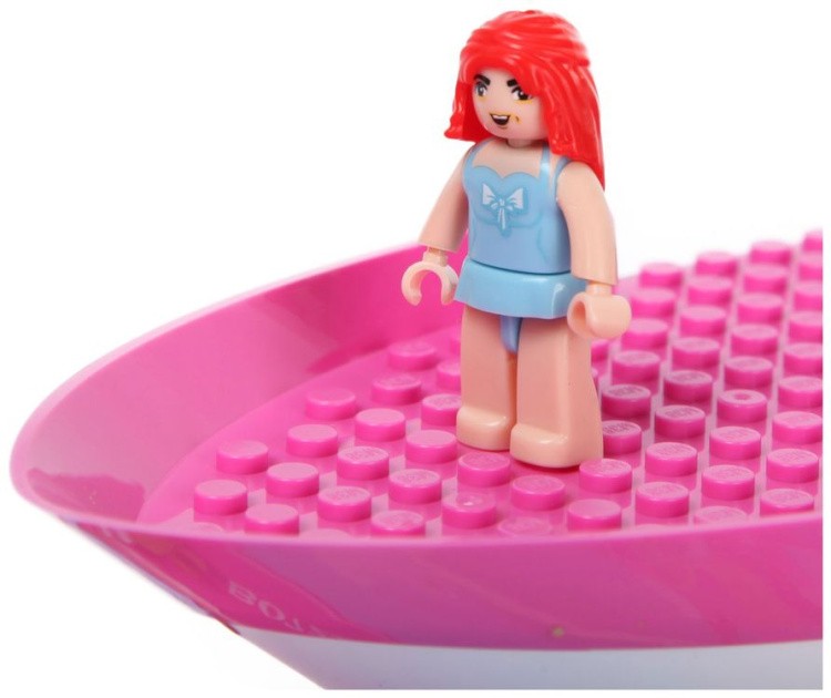 Конструктор «Розовая мечта. Роскошная яхта», 212 деталей — картинка 3