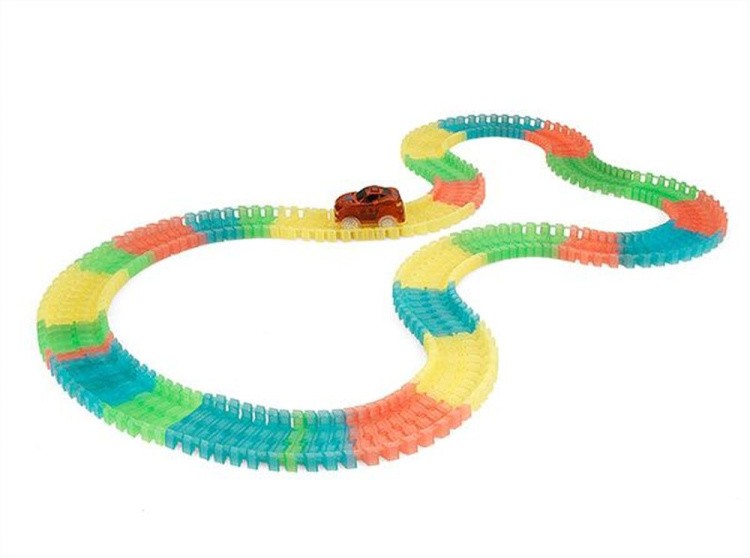 Конструктор Гоночная трасса Magic Tracks 220 деталей — картинка 8