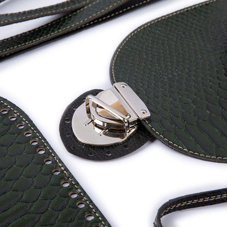 Набор для вязаного рюкзака «Зеленый», Gamma — картинка 3