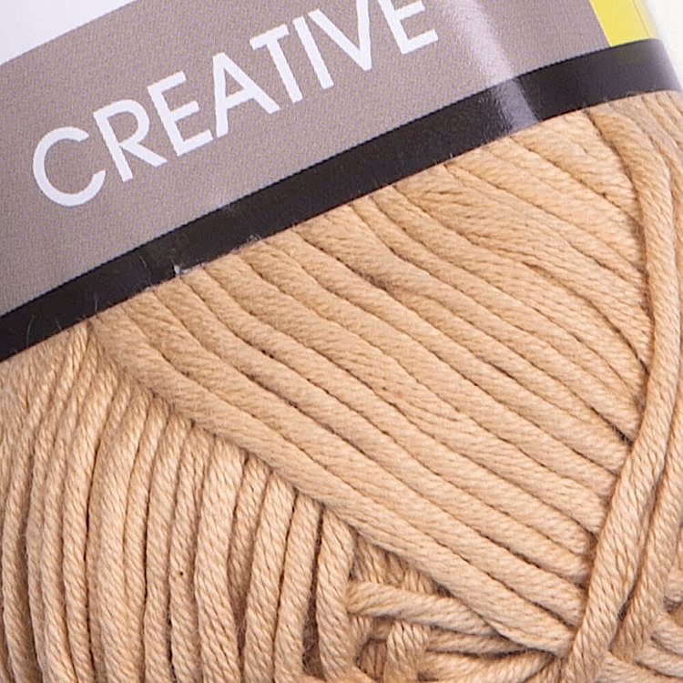 Пряжа YarnArt Creative (233), кремовый, 5 шт. по 50 г — картинка 2