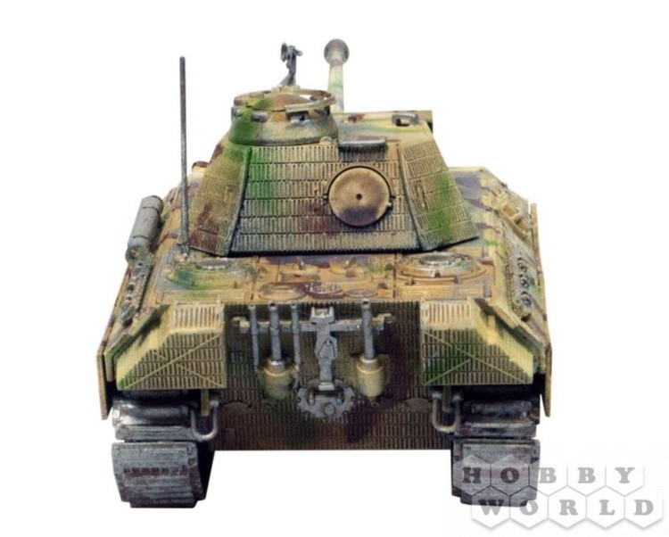 Сборная модель World of Tanks - Pz.Kpfw. V PANTHER, Масштабная модель 1:56 — картинка 3