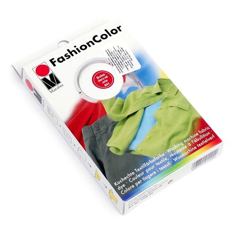 Краситель для ткани Marabu Fashion Color, цвет: 031 вишневый, 30 г