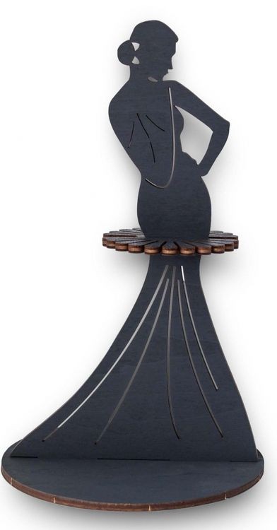 Конструктор из дерева «Амели в черном. Салфетница сувенирная», Eco Wood Art — картинка 2