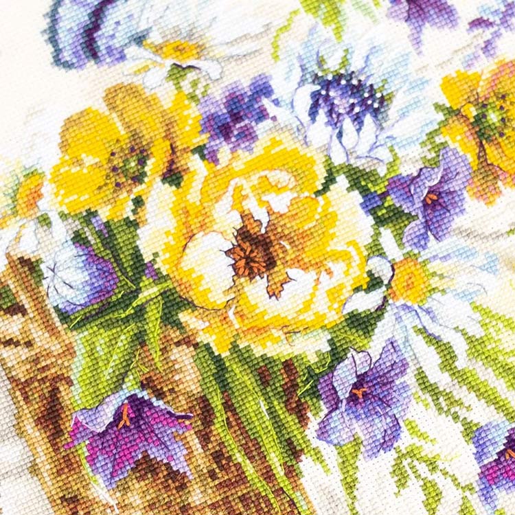 Набор для вышивания «Лето в корзинке» — картинка 3