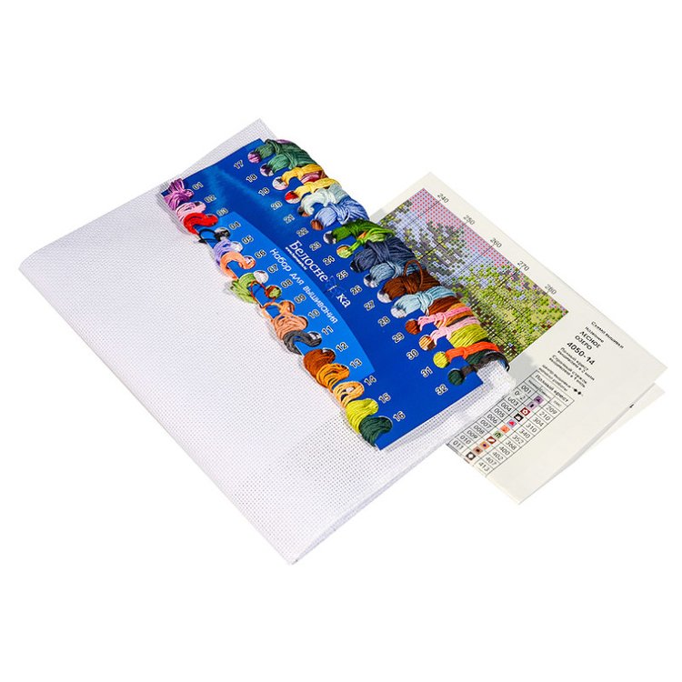 Набор для вышивания «Лесное озеро» — картинка 2