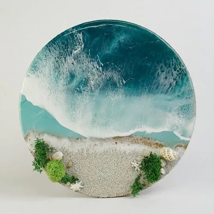 Набор для рисования эпоксидной смолой в технике ResinART Море 2.0, RU-SMOLA — картинка 8