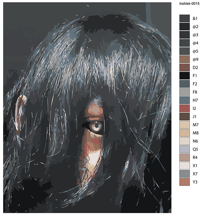 Картина по номерам «Кишлак 12» — картинка 2