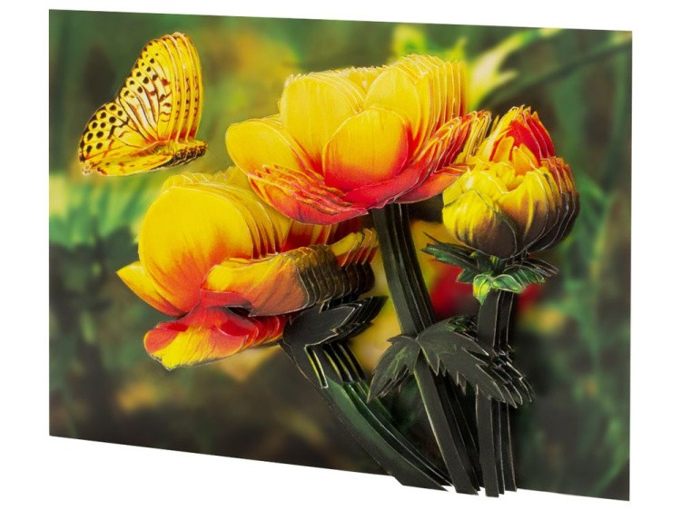 Папертоль «Желтые кувшинки» — картинка 2