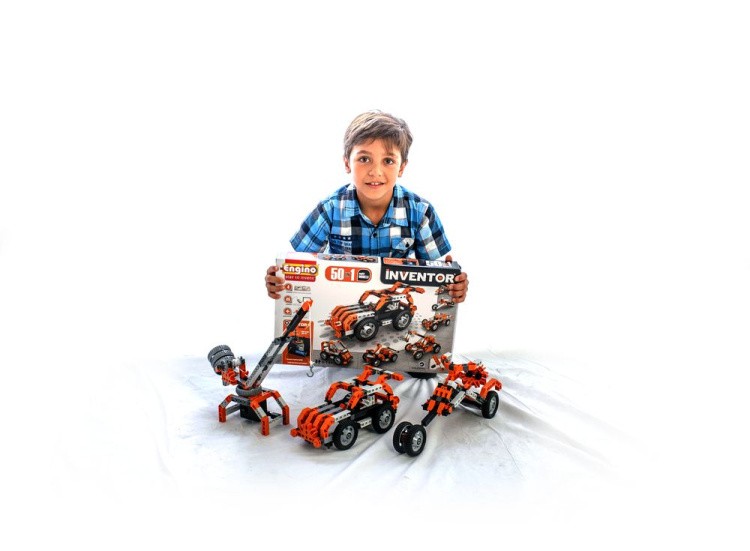 Конструктор Engino Набор из 50 моделей с мотором — картинка 25