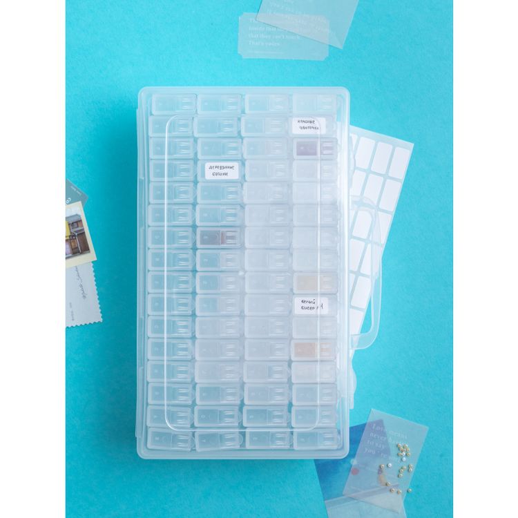 Контейнер для бисера (64 баночки) — картинка 5