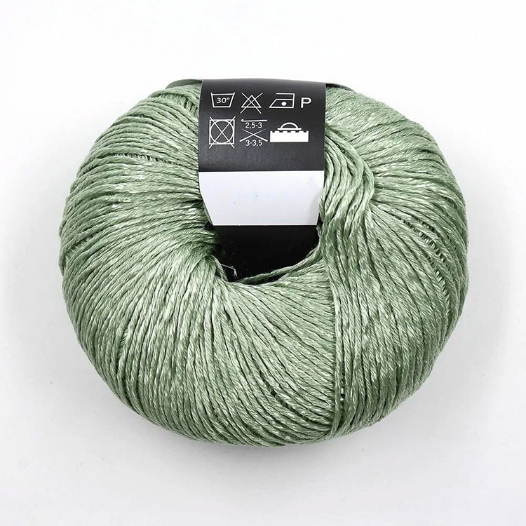 Пряжа SEAM LAMBADA fine (27), зеленое яблоко, 5 шт. по 50 г — картинка 3