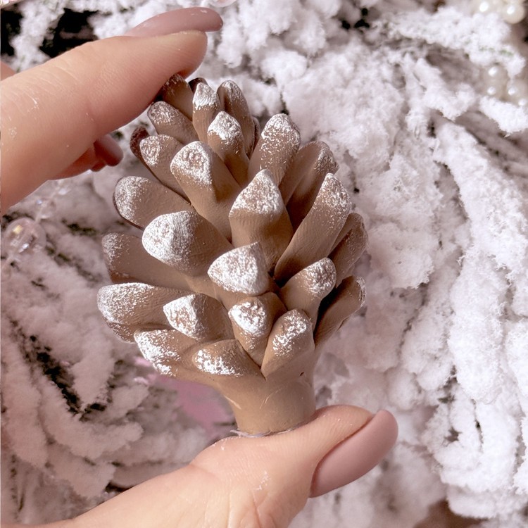 Силиконовый молд - Шишка, h 6см, 1 шт. — картинка 2