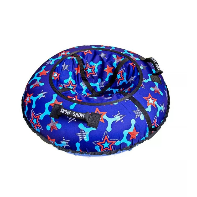 Детская зимняя ватрушка тюбинг для катания 118 см — картинка 5