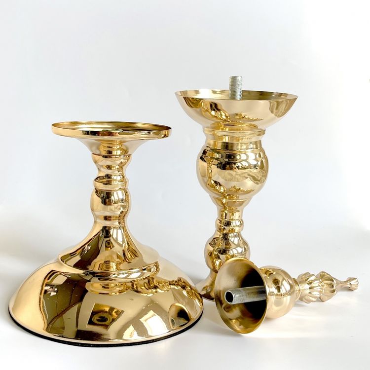 Фурнитура для фруктовницы «Аврора», золотая, 42 см — картинка 2