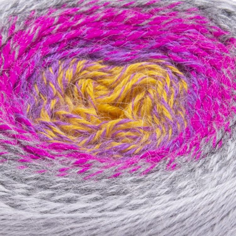 Пряжа YarnArt Flowers Alpaca (415), мультиколор, 5 шт. по 250 г — картинка 2