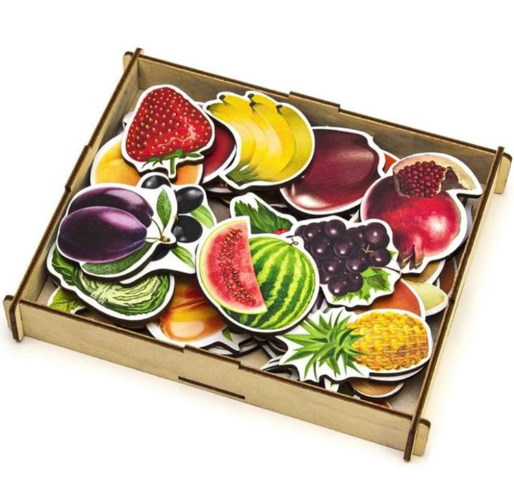 Пазл-набор «Овощи, фрукты, ягоды»