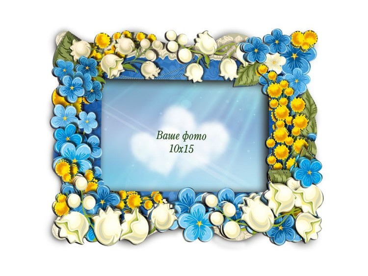 Объемная фоторамка «Ландыши» — картинка 2