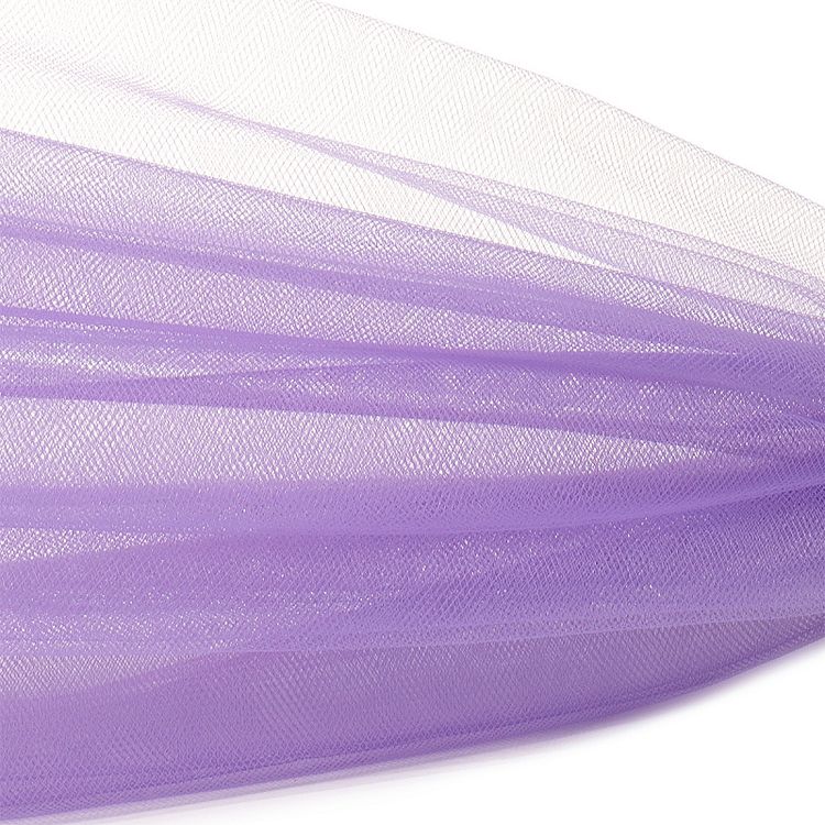 Еврофатин мягкий матовый Hayal Tulle, 5 м, ширина 300 см, 100% полиэстер, цвет: сиреневый, Hayal — картинка 2