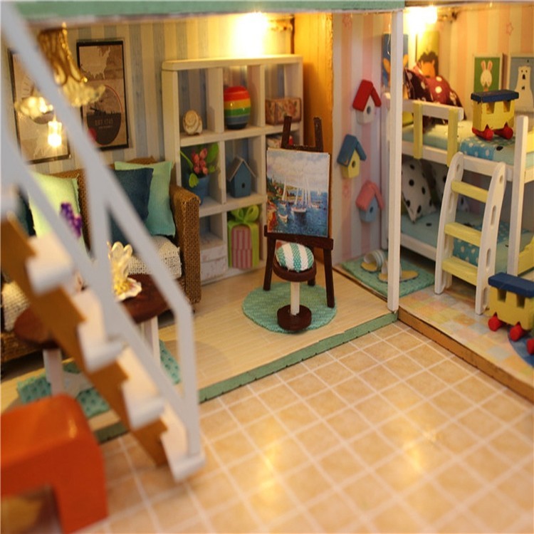 Сборная модель Румбокс. Дом с бассейном и детской — картинка 5