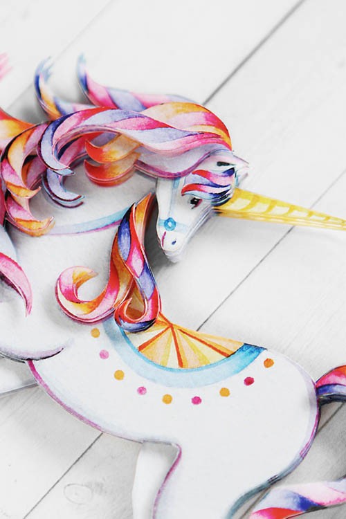 Папертоль «Единорог» — картинка 3