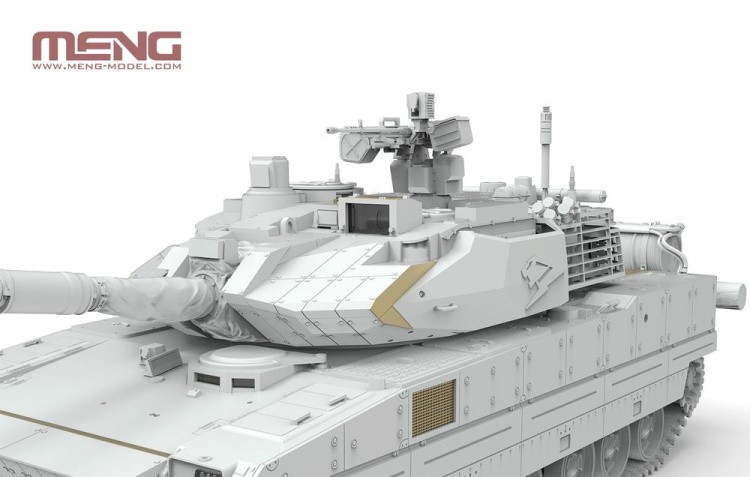 Сборная модель танка «PLA ZTQ15 Light Tank w/Add-On Armor», пластик, масштаб 1:35, MENG — картинка 10