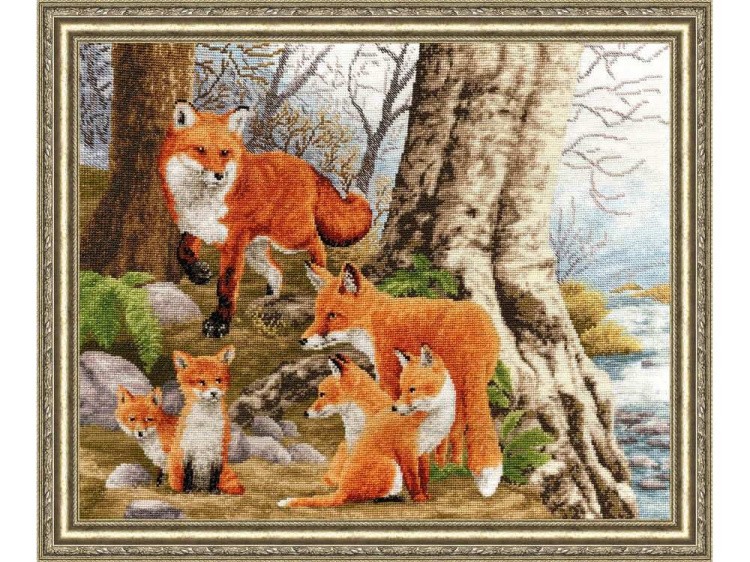 Набор для вышивания «Рыжая семейка» — картинка 2