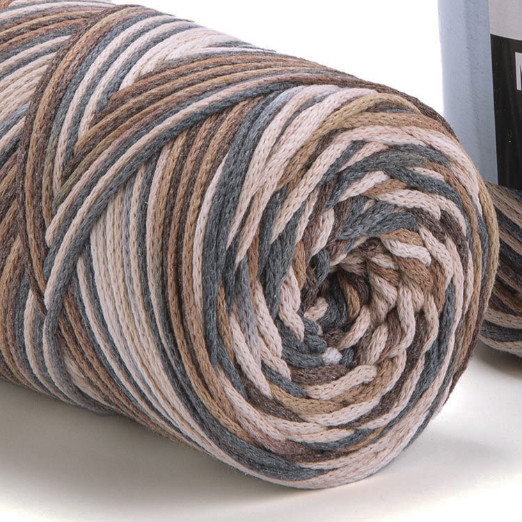 Пряжа YarnArt Macrame Cotton VR (Макраме Коттон ВР) (928), мультиколор, 4 шт. по 250 г — картинка 2