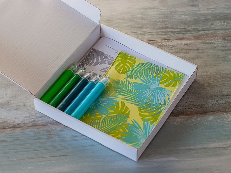 Набор для точечной росписи обложки «Тропический лес» — картинка 2