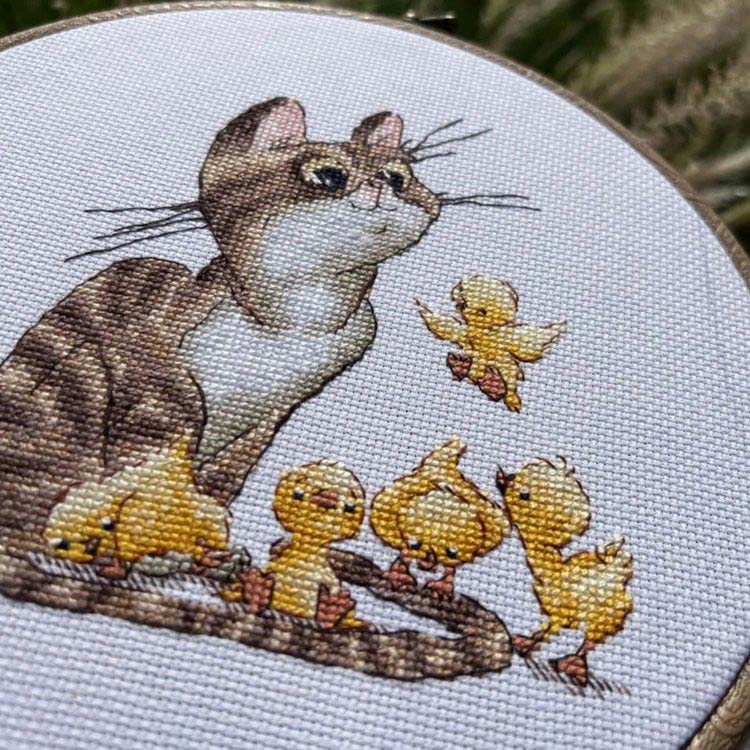 Набор для вышивания «Усатый нянь» — картинка 7