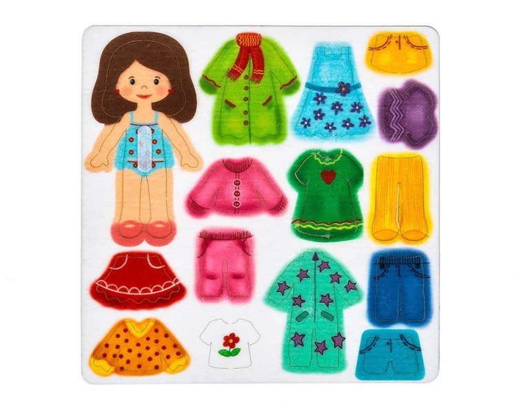 Кукла из фетра «Алина» — картинка 2