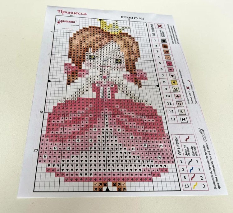 Набор для вышивания «Принцесса» — картинка 9