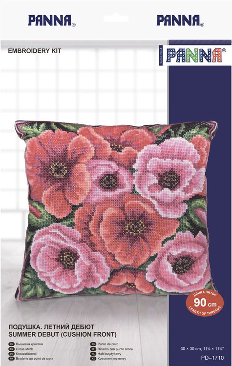 Набор для вышивания «Подушка Летний дебют» — картинка 3
