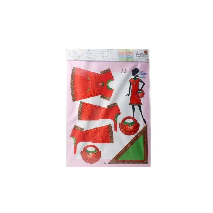 Набор для шитья «Одежда для кукол Twiggy Strawberry №2» — картинка 2