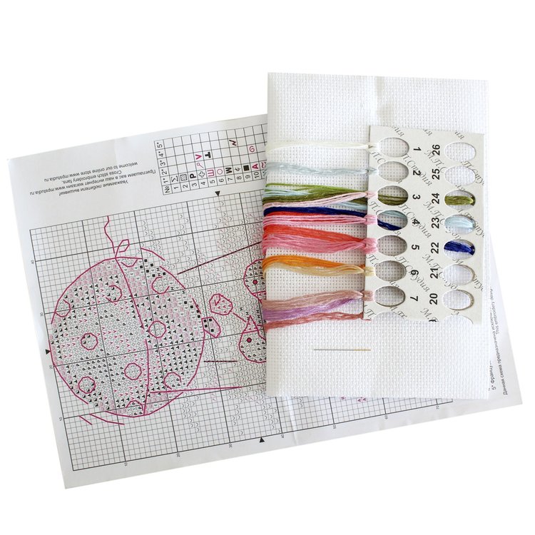 Набор для вышивания «Романтичный полёт» — картинка 5