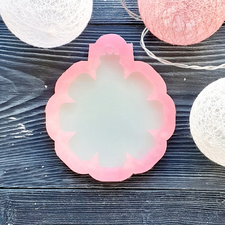 Снежинка, модель №30 - Силиконовый молд MyMold — картинка 2