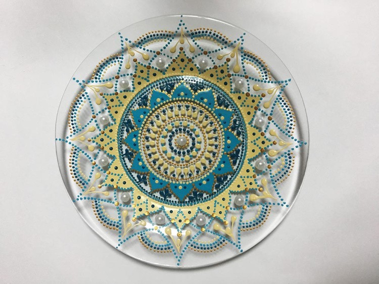 Набор для точечной росписи «Отражение солнца» — картинка 8