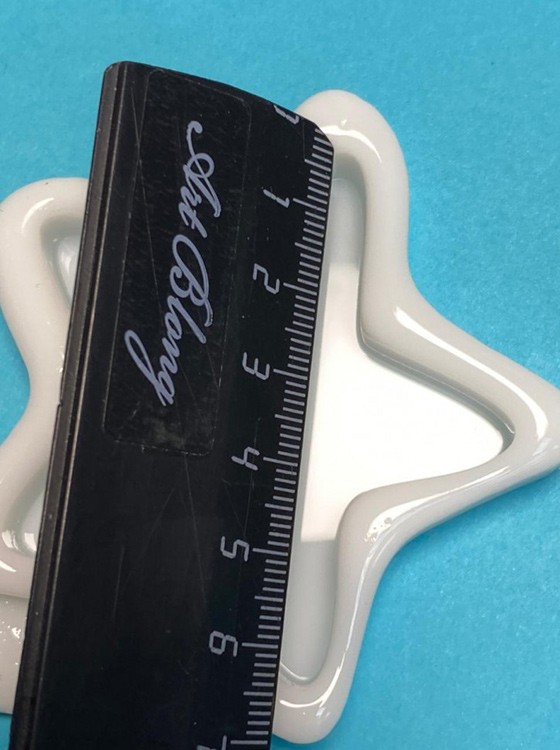 Молд №472 Брошь Морская звезда (6,5 см), Art Blong — картинка 2