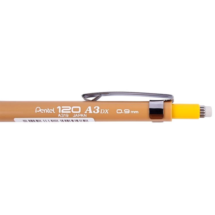 Карандаш автоматический Pentel120 A3, 0,9 мм, НВ, Pentel — картинка 2