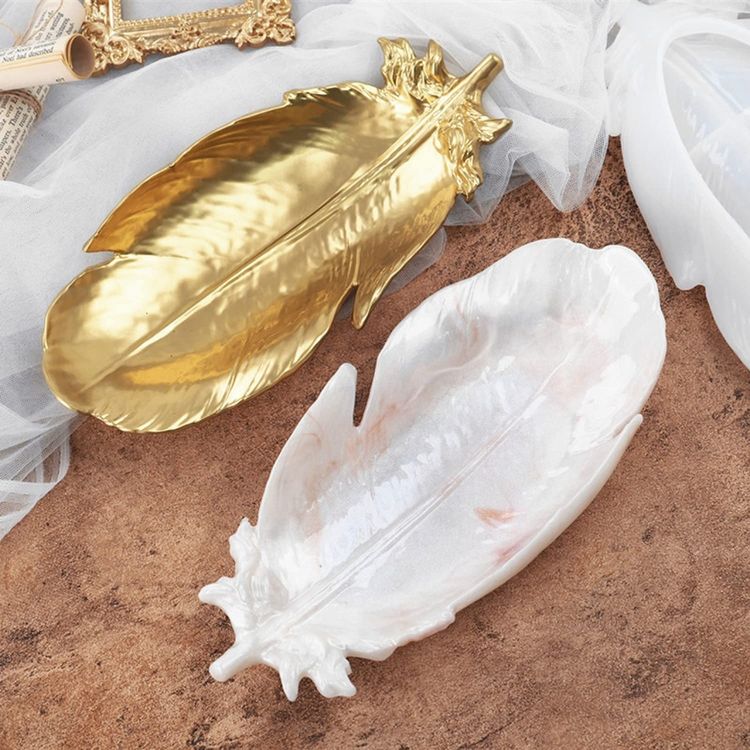 Силиконовый молд «Блюдо перо», 25х10 см — картинка 2