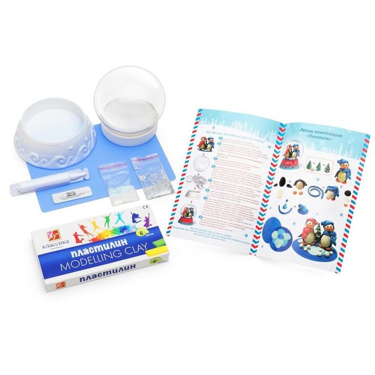 Большой набор Создай Волшебный шар, Пингвины — картинка 4