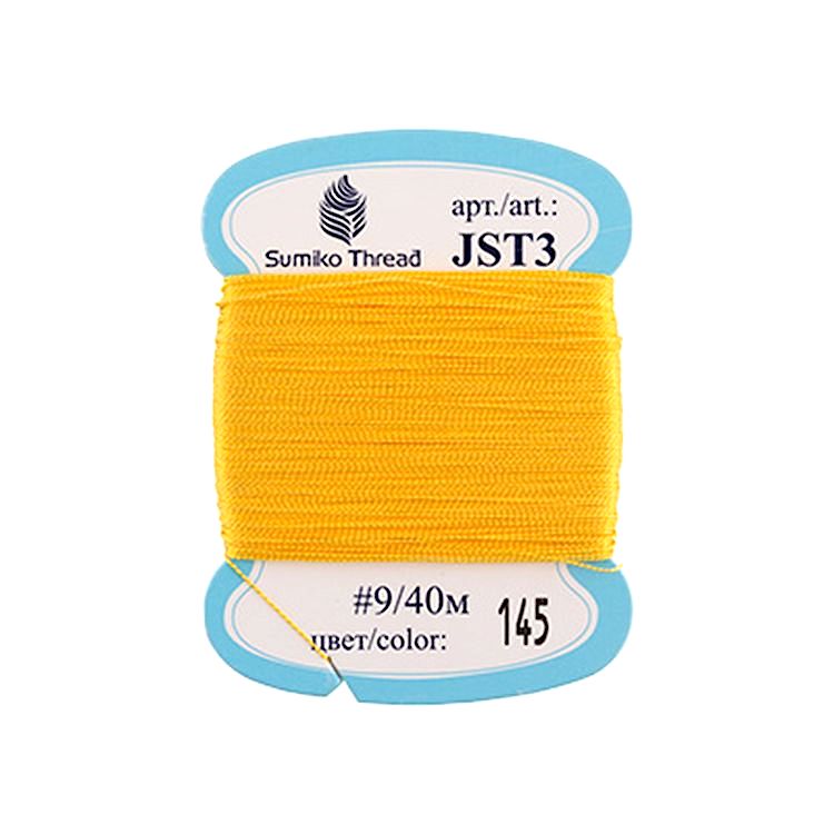Нитки для вышивания SumikoThread, цвет: №145 желтый, 40 м