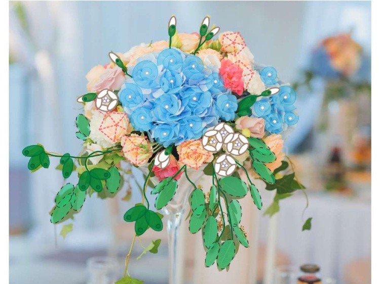 Набор для вышивания «Цветочный шар» — картинка 2