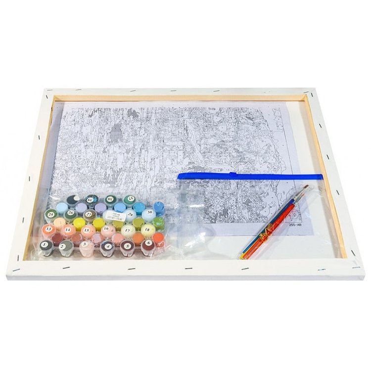 Картина по номерам «Лодочная пристань» — картинка 3