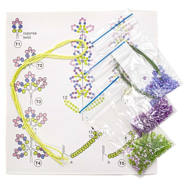 Набор для бисероплетения «Лаванда» — картинка 2